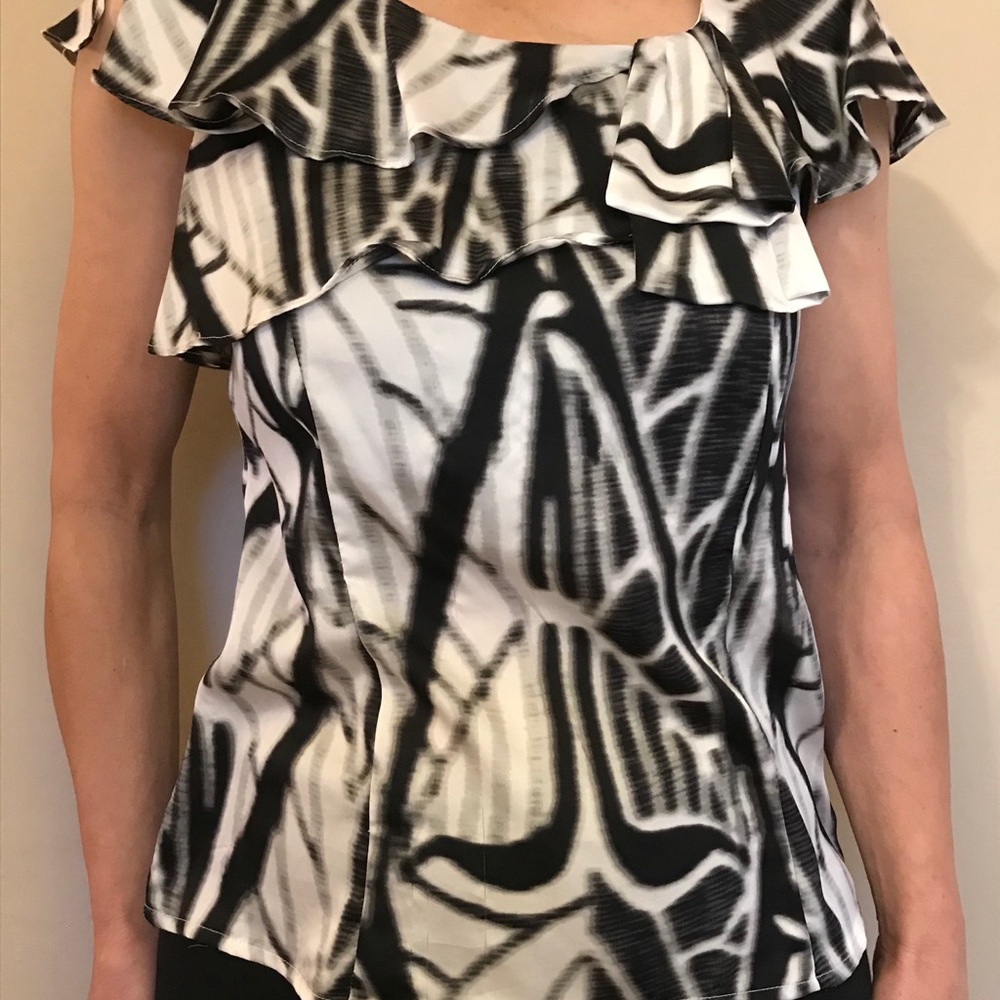 Classy comfy dressy petite blouse